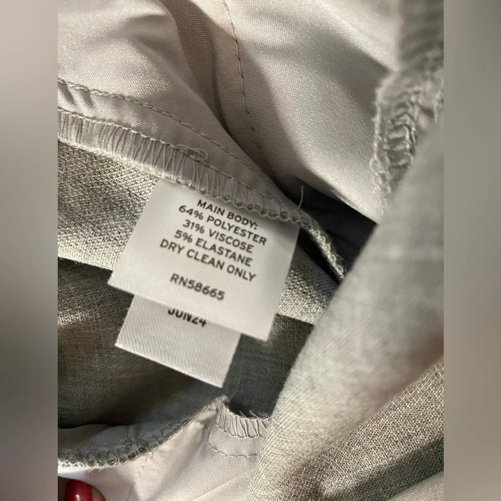 Nordstrom Heather Grey straight leg pants - Picture 3 of 6